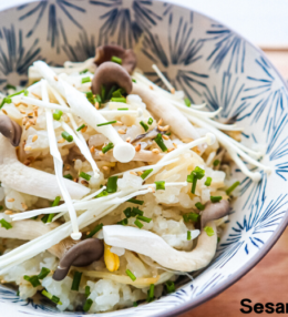 Soybean Sprout Rice Bowl Recipe